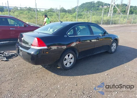 2007 Chevrolet Impala Lt из США, поврежденный, VIN 2G1WT58K779298074